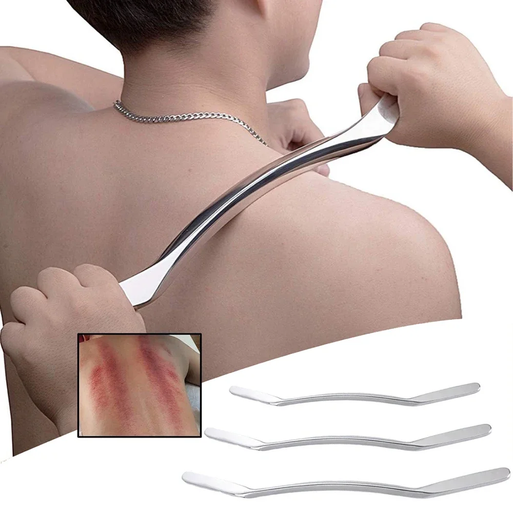 

304 Stainless Steel Fascia Knife Gua Sha Scraping Massage Tool Tool For Large Muscles Soft Tissue Mobilization