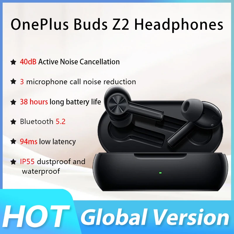 Global Version OnePlus Buds pro 2r buds  Z2  TWS Earphone for OnePlus 11 Adaptive Noise Cancellation LHDC 38 Hours Battery IP55