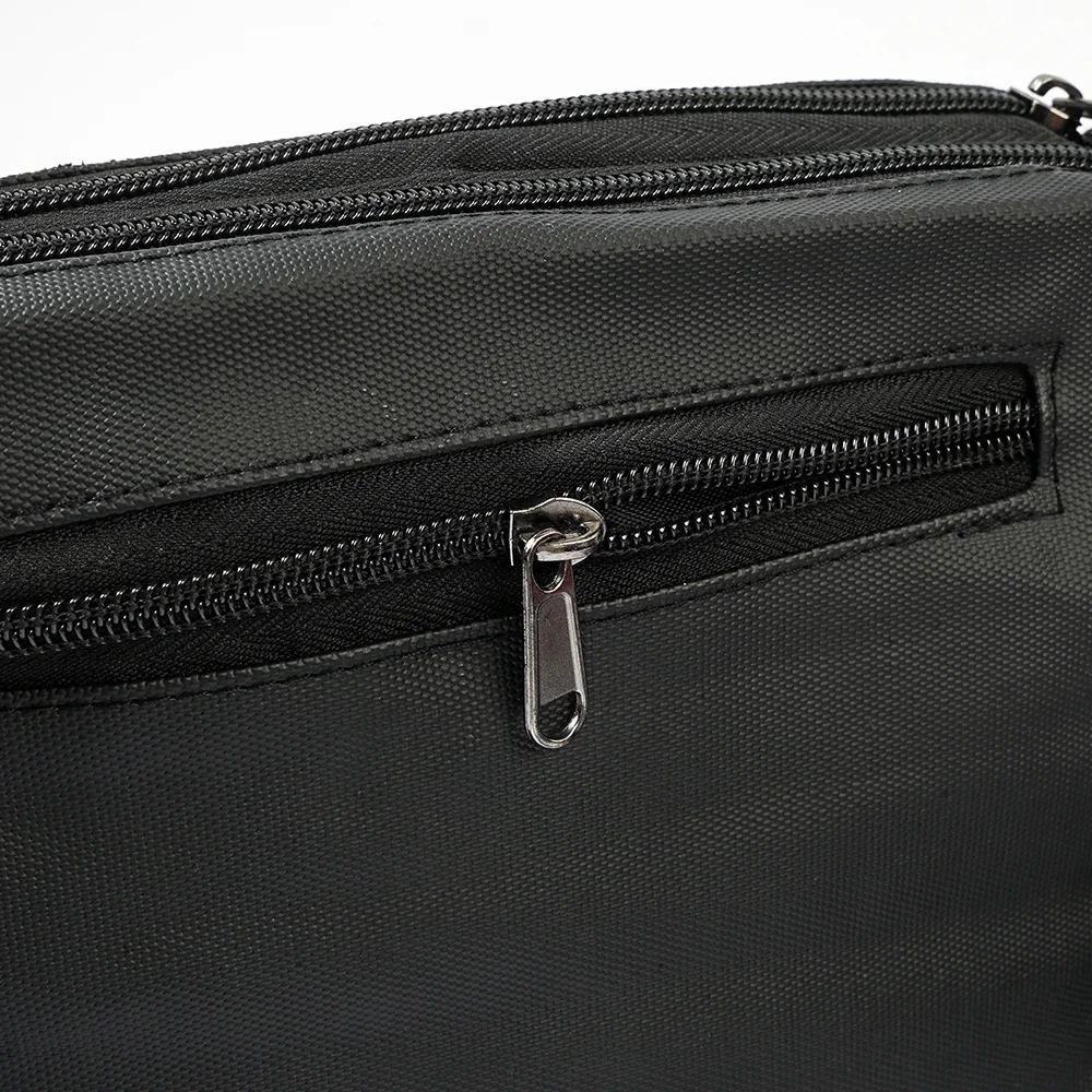 Unisex Wasserdichte Oxford-Stoff Umhängetasche Minimalistischer Buchstabendruck Große Kapazität Multi-Taschen Lässige Schultertasche – Detail 9