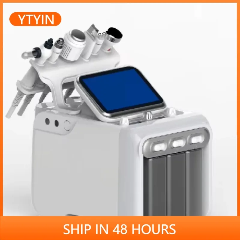 

YTYINNewFace 6 In 1 Small Bubble Facial Device Hidra Beauty Oxygen Jet Face Care Hydro Oxygen Clean Facial Hine Dermabra