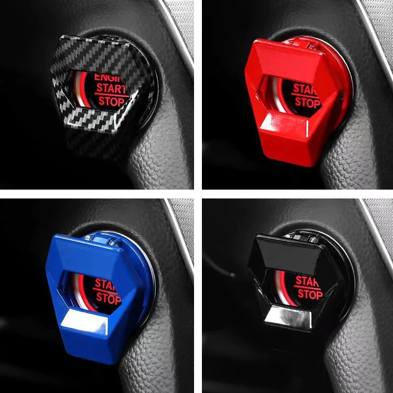 

Car Engine Start Stop Switch Button Cover Ignition Anti-scratch Protection Decorative Car Auto Accessories Interior Car-Styling