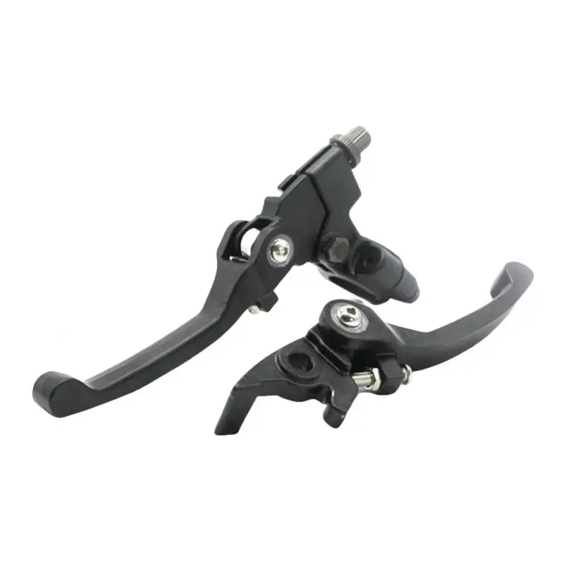 CNC Folding Brake Lever & Clutch Handlebar Grip Lever for Dirt Bike, Black image 4