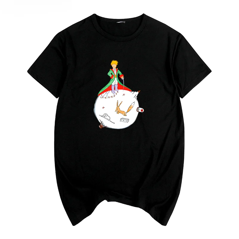 The Little Prince Le Petit Students Boys Girls Book Novel Summer funny T-shirt Cotton Men T shirt New TEE TSHIRT Womens