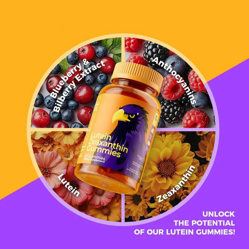 

Жевательные конфеты с лютеином: питание для глаз, снятие зрительной усталости, уменьшение воспалений, укрепление иммунитета, улучшение состояния кожи.