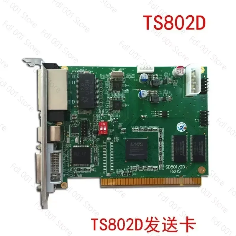 for LINSN Lingxingyu TS802D Full Color LED Sending Card Electronic Display Control Board High Performance Video Processor