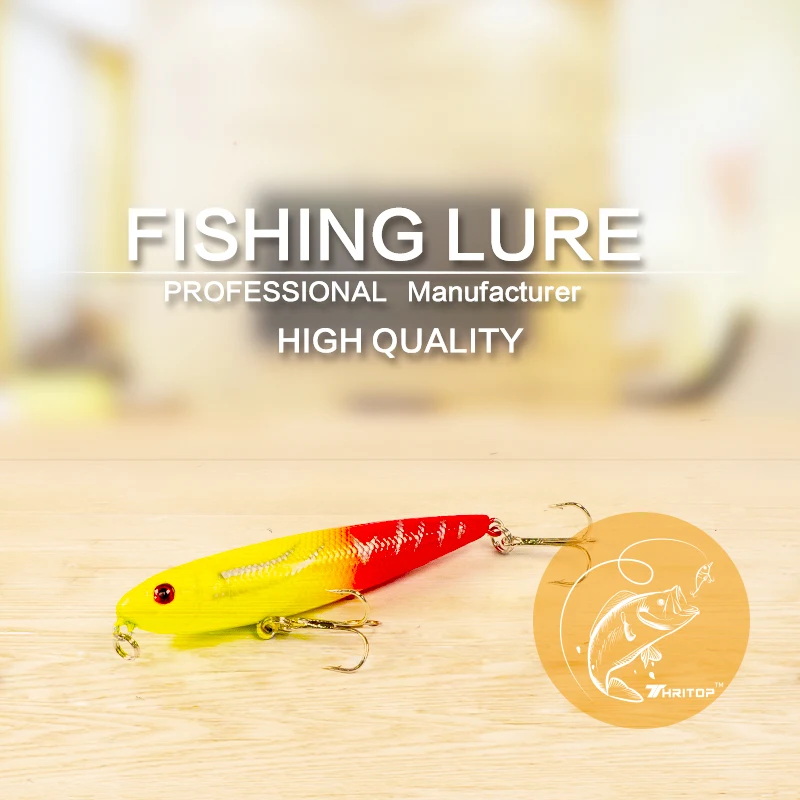 Thritop Top Fishing Lure Artificial Pencil Bait 7cm 8.5g 7 różnych kolorów do opcji TP029 Hard Bait Profesjonalne narzędzia wędkarskie