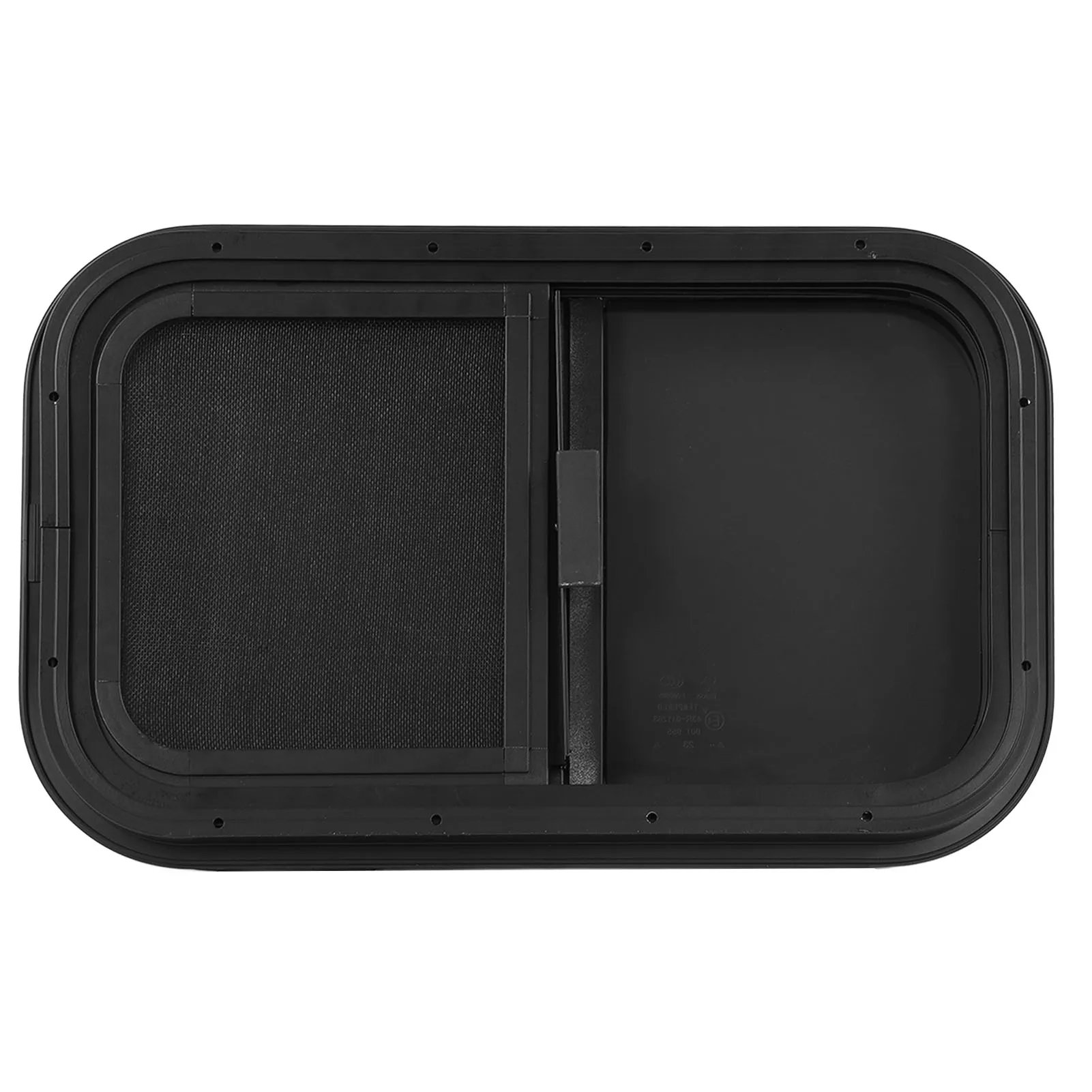 RV Push Pull Window Rounded Corner Waterproof Sealed UV Proof  Polished For Camper Engineering Vehicle RV Camper Windows