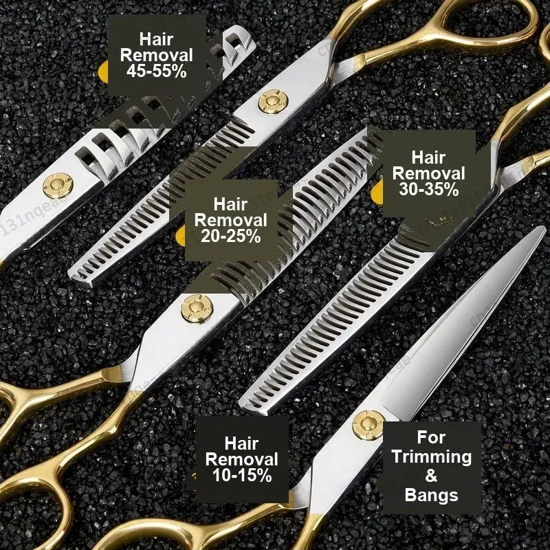 Professional Hairdressing Scissors, Home Hair Trimming, Bangs, Loose Hair, Thinning, Seamless