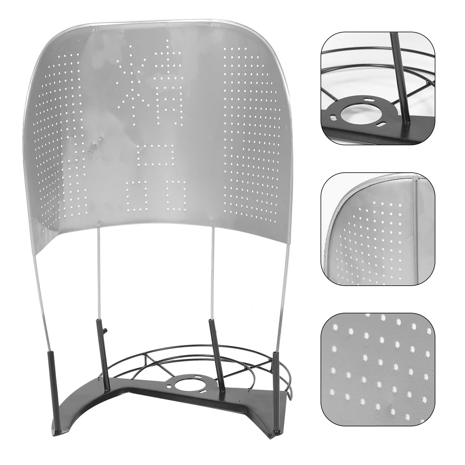 

Rice Supporter Lawn Mower Handle Tractor Accessories Protective Cover Grass Frame Stainless Steel Harvester Supplies