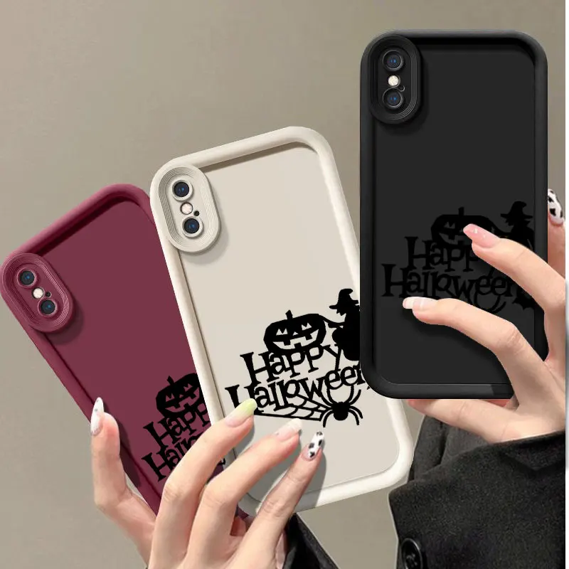 Funny Spooky Fasion Phone Case for iPhone 6 6S 7 8 PLUS SE 2020 2022 X XR XS MAX Shockproof Silicone Soft Cover Coque