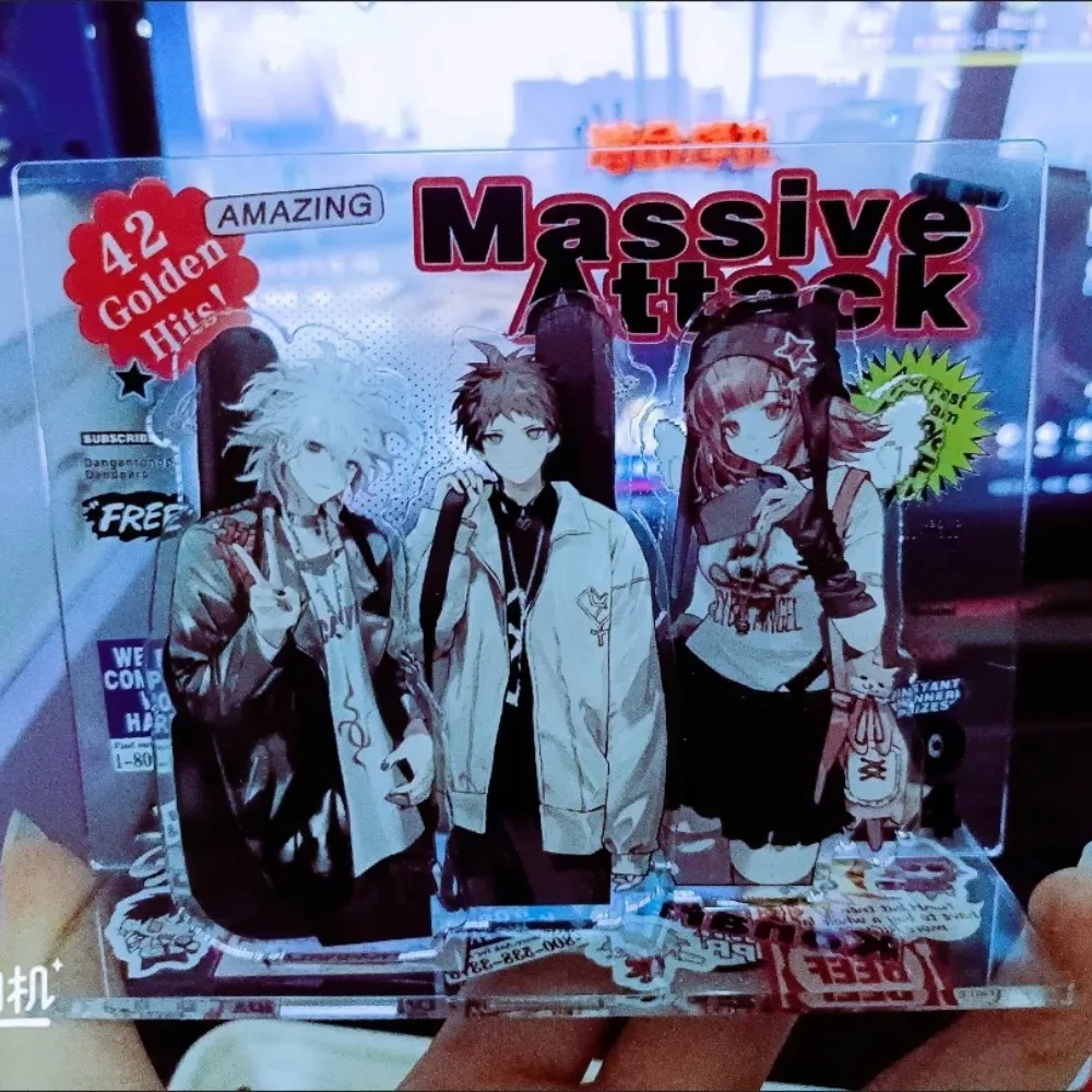 Danganronpa: Trigger Happy Havoc Acrylic Stand Figure Nagito Komaeda Hinata Hajime Anime Peripheral Cartoon Desktop Ornament