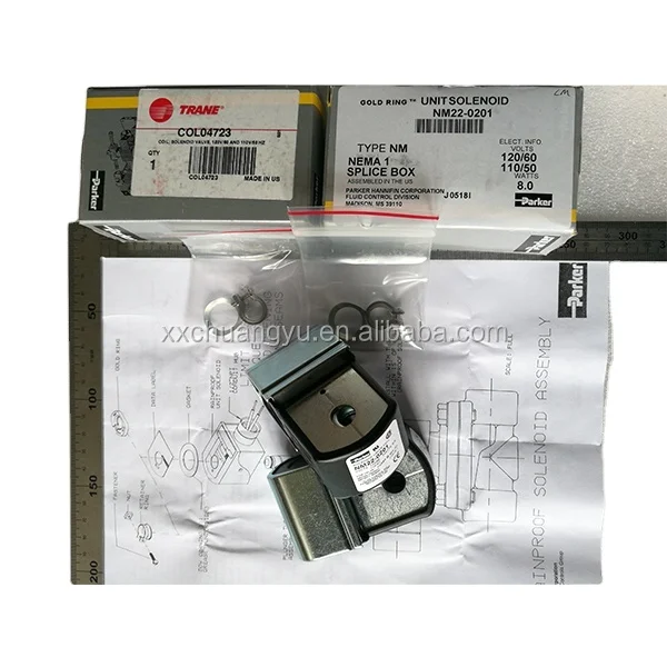 

TRANE Refrigeration Spare Parts Chiller Spare Parts TRANE Solenoid Valve Coil COL04723