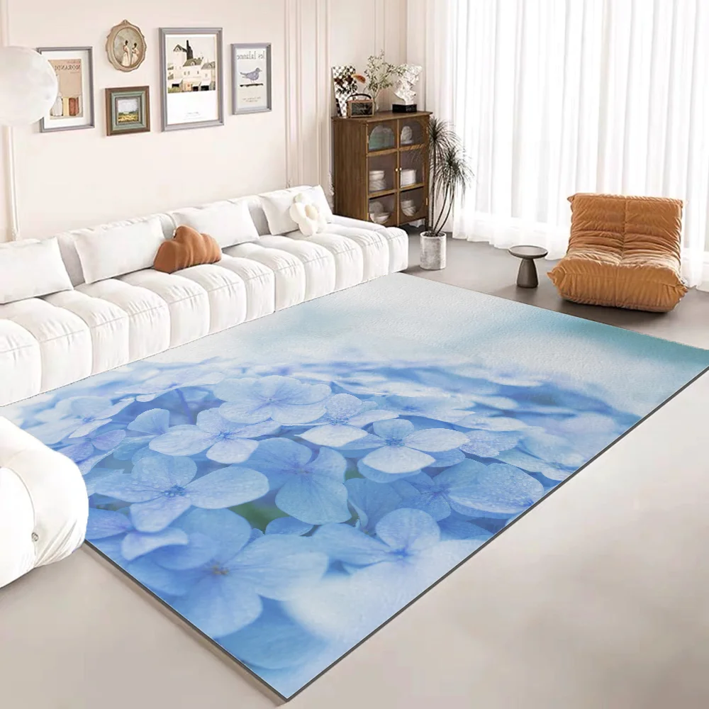 Floor Bath Mat for Hallway on the Floor Hortensia Facom Carpet Entrance Door Mat Carpet in the Living Room Bathroom Rug Home