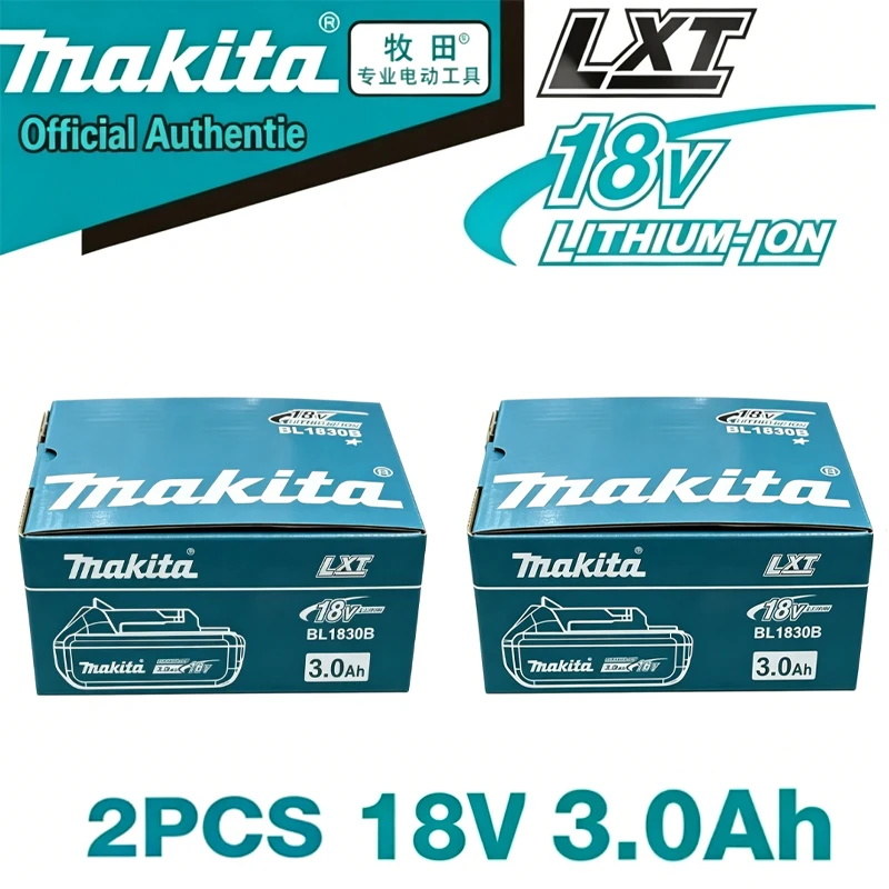 

2026 Authentic Makita 3000mAh battery,3.0Ah hot selling 18v tools battery, replaceable DHR202 DJV182 DDF487 DTW700 DGA404 DTD173