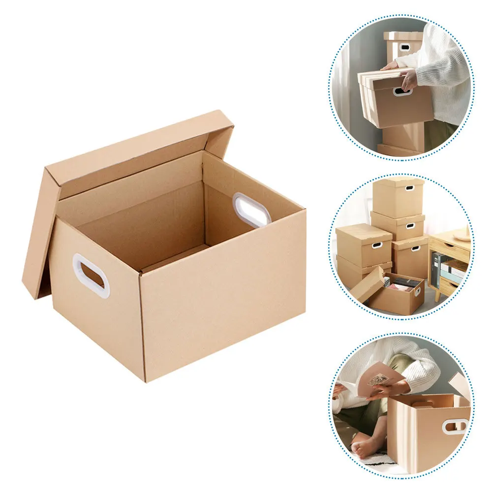 File Storage Box Premium Material Document Keeper Office File Storage Organizer Document Case Paper Filing Box