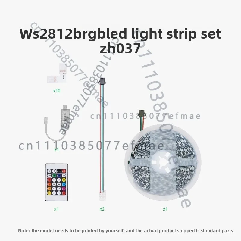 

FOR Bambu Lab Maker Model Component WS2812B RGB LED Light Strip Set