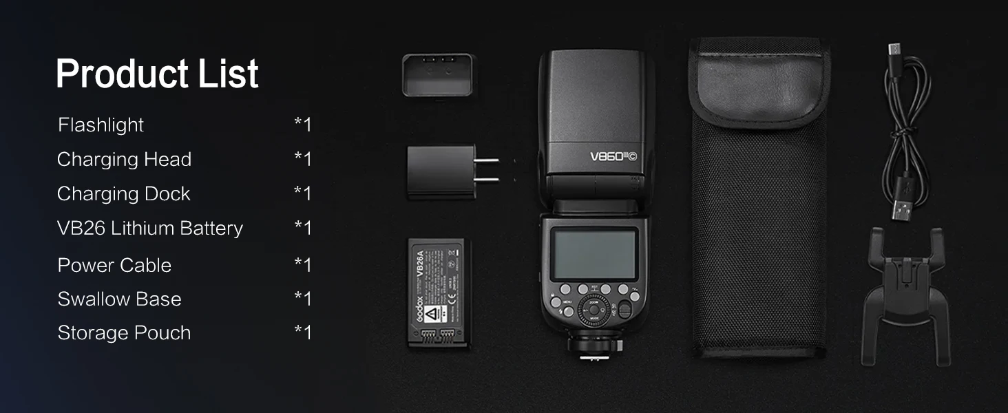 GODOX V1 Mid/V1/V1PRO/V100/V480/V860/V850 Serie Li-Ion Rundkopf-Speedlite TTL Drahtloser Kamera-Blitz Speedlight für C/N/S/F/O – Detail 13