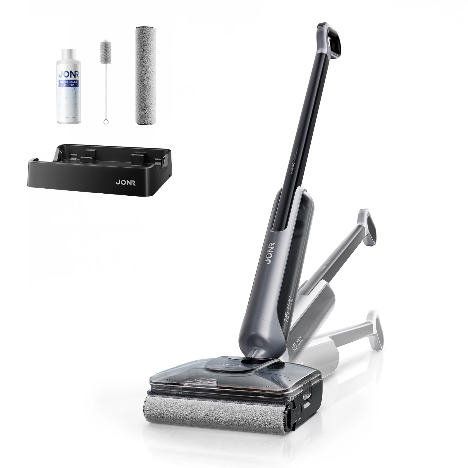 Jonr H2 Pro draadloze stofzuiger 20000Pa 180 °   Ligstoel met draadloze stofzuiger en dweil, zelfreinigend, professioneel voor slimme huishoudelijke apparaten