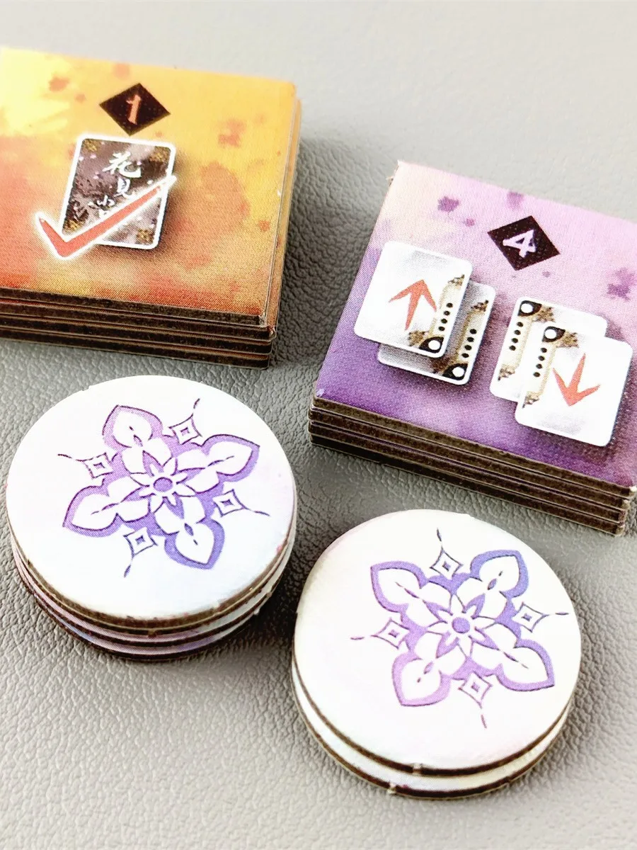 لعبة اللوحة Hanamikoji ألعاب البطاقات التعاونية لعبة مضحكة لعبة العائلة/الحفلة لعبة البطاقة