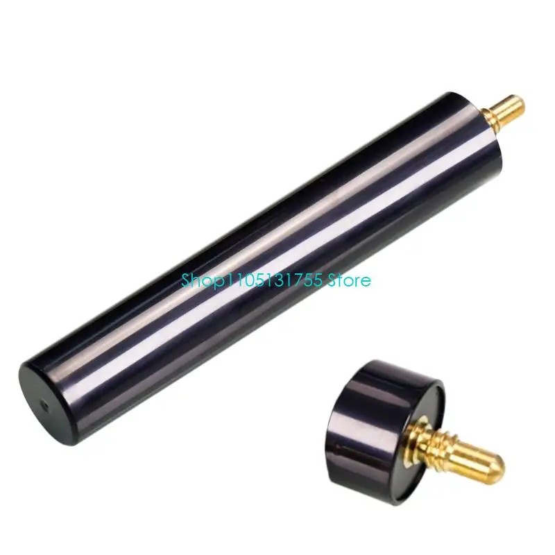 K0EF Cue Table Reach Accessory for Pool Cues, Screw-In Billiard Extension Handle with Plastic Body, Metal Tip and Practice Use