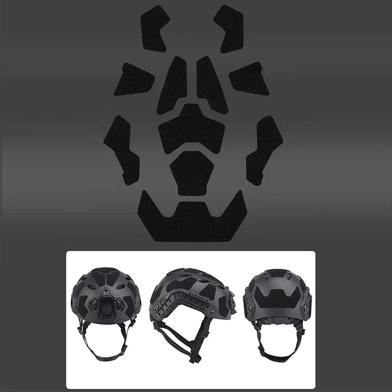 New Tactical Helmet Magic Sticker Fast Helmet Patches Hook and Loop Fastener Magic Sticker Accessories for All Fast Helmets