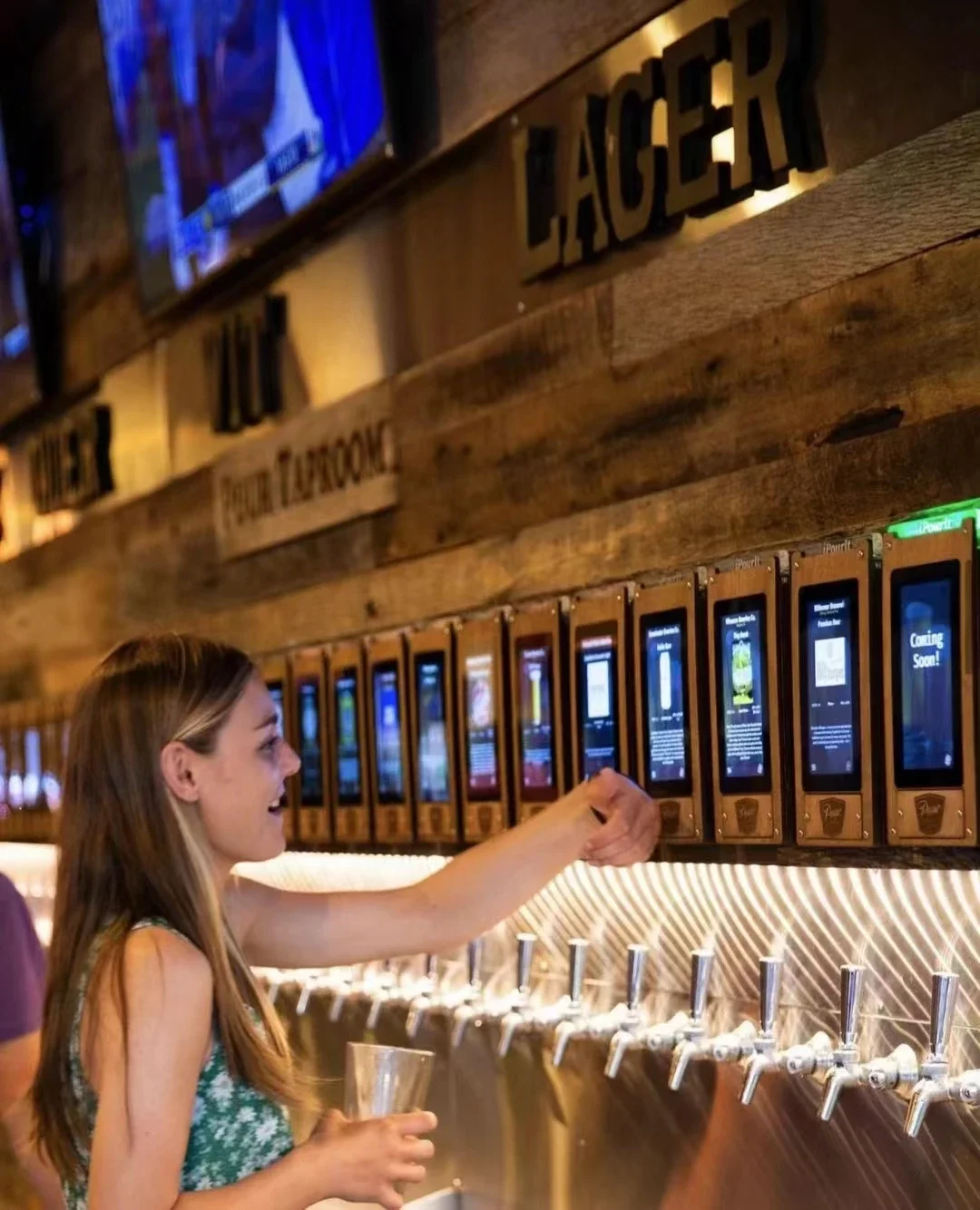 Selbstbedienungs-Wasserhahn system für Bier-und Weinsp ender