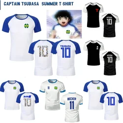 Captain Tsubasa T Shirts Dongbang Animation Jersey 3D Print Summer Men/Women Short sleeve T-Shirt Kid Tops High-Quality Clothing