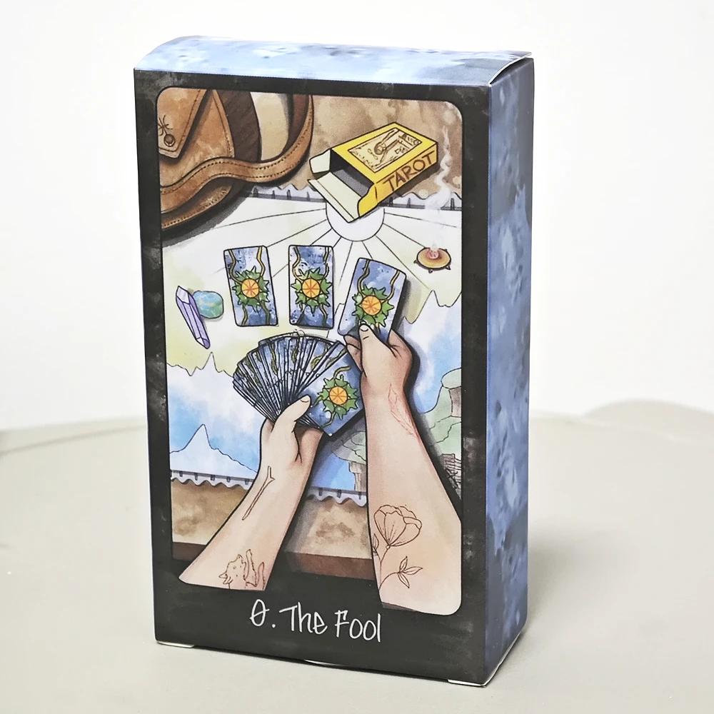 10.3*6cm Pocket of Peers Tarot An 80 Card Tarot Deck Featuring Individuals From The Ever Growing Divination Community