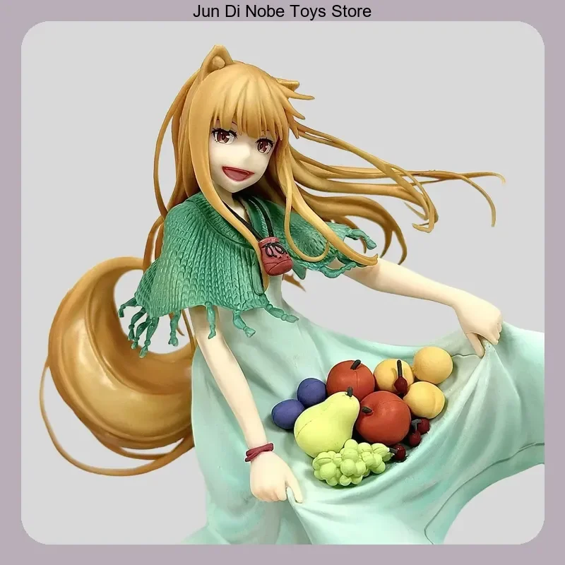 ホロ商人と賢い狼と香りの果実-26cm-アニメフィギュアスタチューモデル、コレクションデスクトップオーナメントおもちゃ