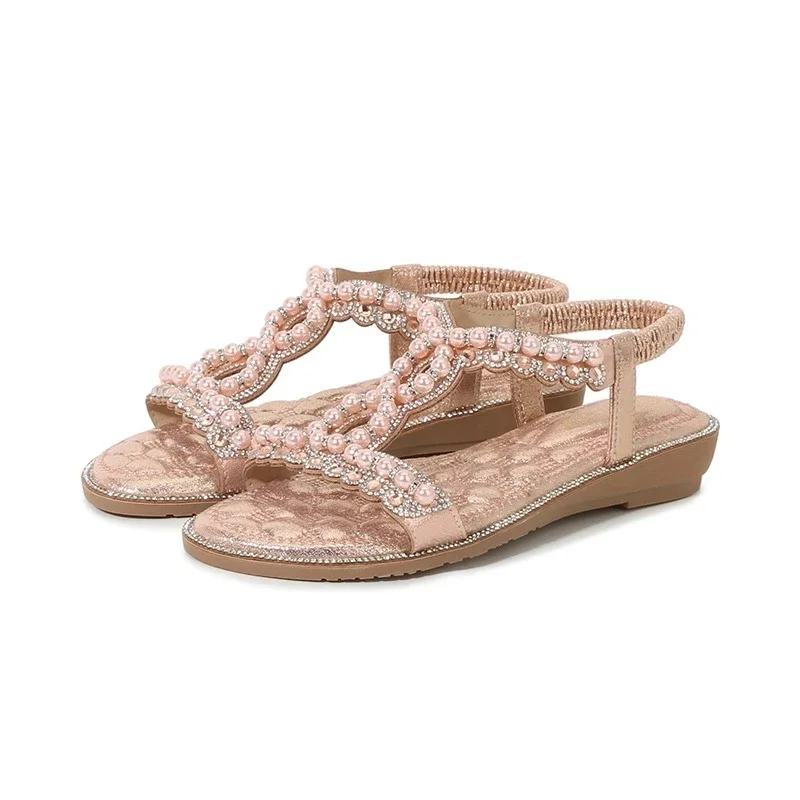 Slipper Suit Female Beige Women\'s Summer Heels Suede Comfort luxury sandals women designers sandalias