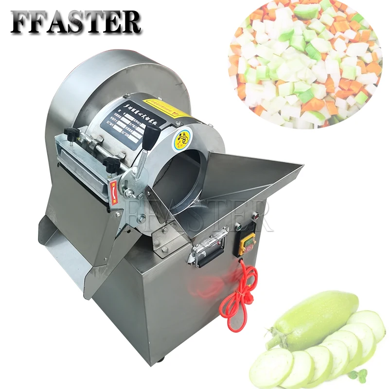 110V/220V Electric Vegetable Cutter Wire Cutter Commercial Automatic Slicer Potato and Radish Shredder