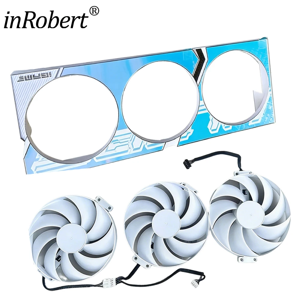 F​or Colorful RTX 4070 Ti 4080 4090 Video Card Fan RTX4070Ti RTX4080 RTX4090 Graphics Card Replacement Shell