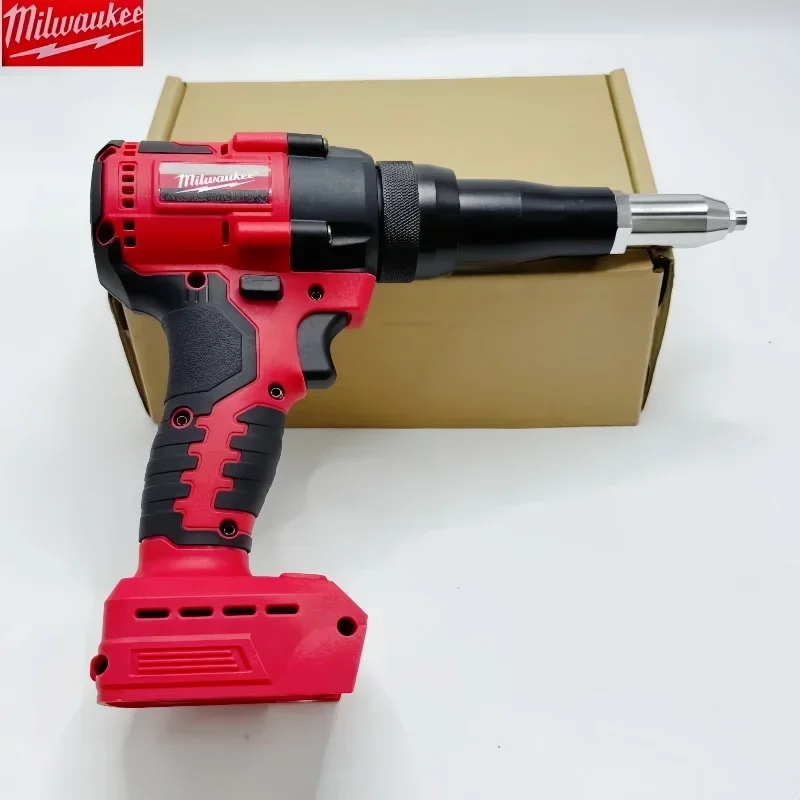 Milwaukee 4,8mm elektrická nýtovačka Akumulátorová bezkartáčová nýtovačka Automatický nýtovací nástroj s LED světlem pro 18V 20V baterii - náhled 2