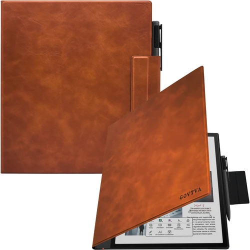 Funda con soporte magnético para Onyx Boox Note Air 5 C /Note Air 4 C / 3 C (versión 2025/2024) con hebilla para bolígrafo, encendido/apagado automático