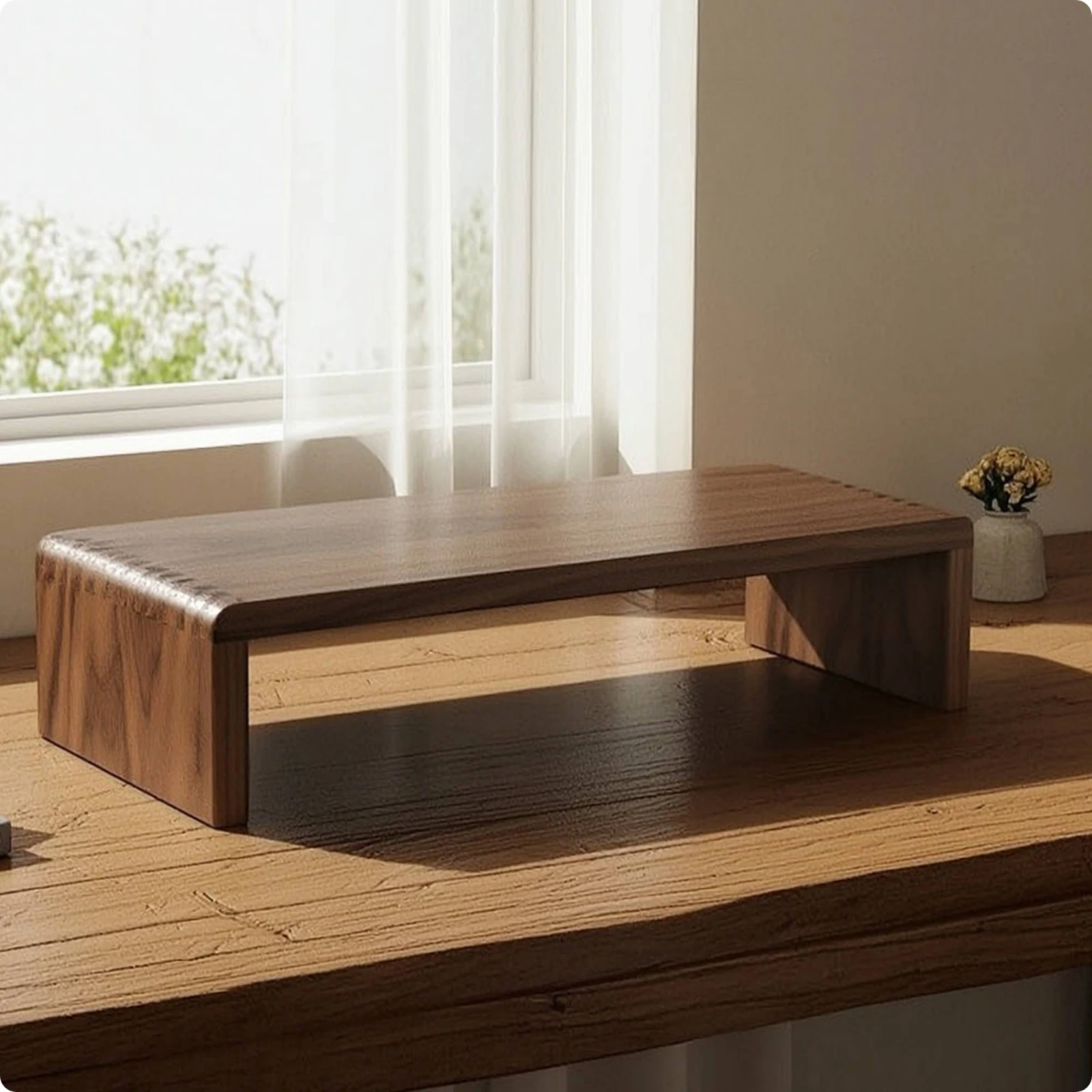 ขาตั้งจอภาพพร้อมที่เก็บของ ขาต - Monitor Riser Wood บทวิจารณ์และราคา