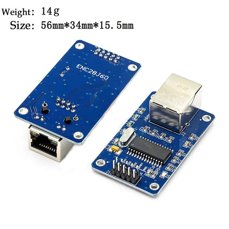 ENC28J60 SPI interface network module Ethernet module (mini version) for arduino