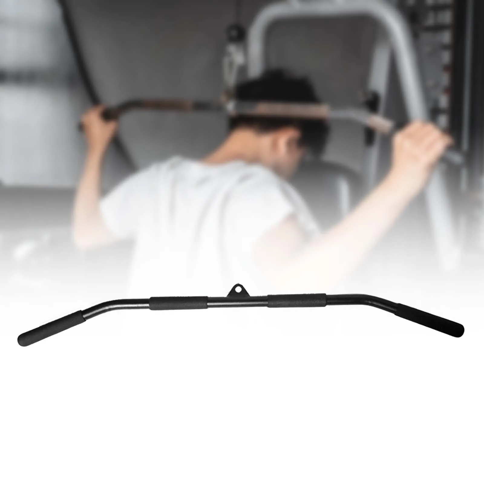 LAT Pull Down Bar Fitness Spreader Bar Handgrips Strength Training Equipment Supplies Home Arm Gym Workout Training Accessories