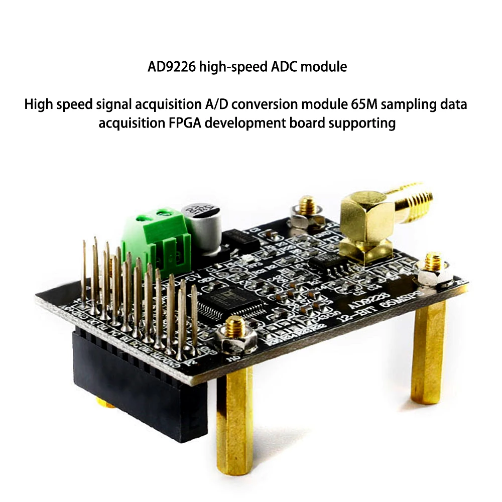 AD9226 High Speed ADC Module Signal Acquisition Analog to Digital Conversion Module 65M Sampling FPGA Development Board