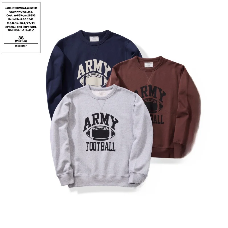

Thiened Hoodie Sweatirt College Sle Fce Lined Heavyweight Crew Ne Sweatirt for Youth Casual Cotton Fabric