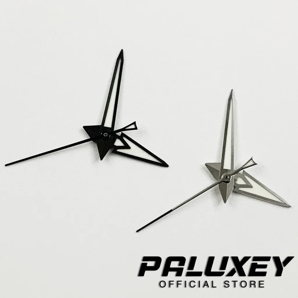 Nh35 Silver Black Watch Hands Luminous For NH35 NH36/4R/7S Movement Watches Pointers Replacement Parts