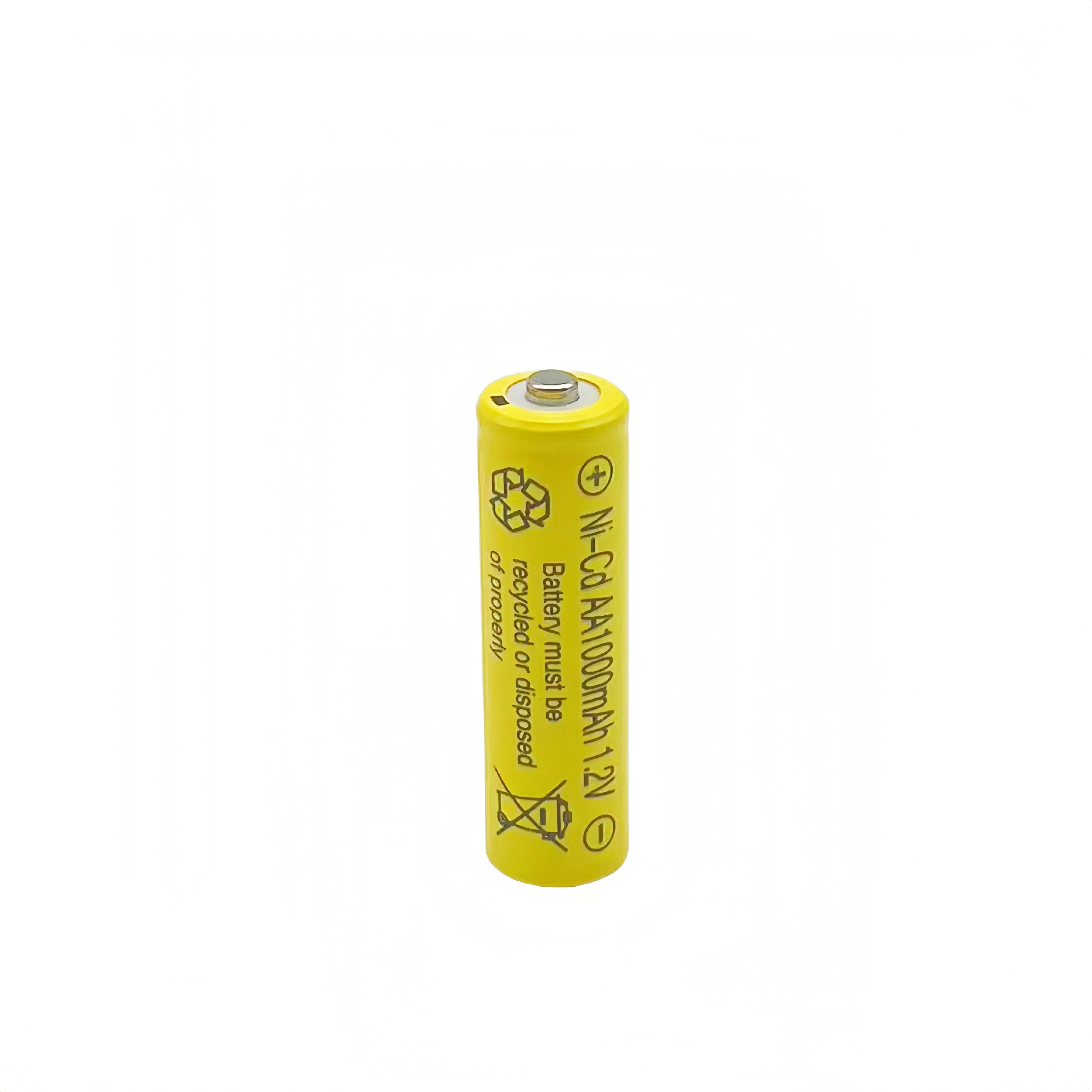 1.2V original AA 1000mAh nickel cadmium rechargeable battery, suitable for flashlight electric toys