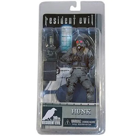 NECA Biohazard زومبي الكلب زومبي الكلب هانك قناع واقي من الغاز المحمول اليدوية عمل شخصية حلية لعبة مجسمة جمع دمية هدية #2