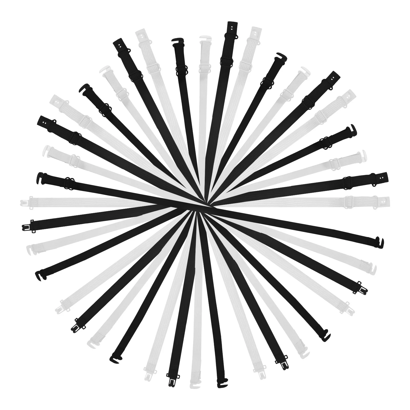 

20Pcs Flexible Bow Tie Strap Extender for Jk Uniforms Sailor Suits Wedding Party Fitting Comfortable Neck Strap