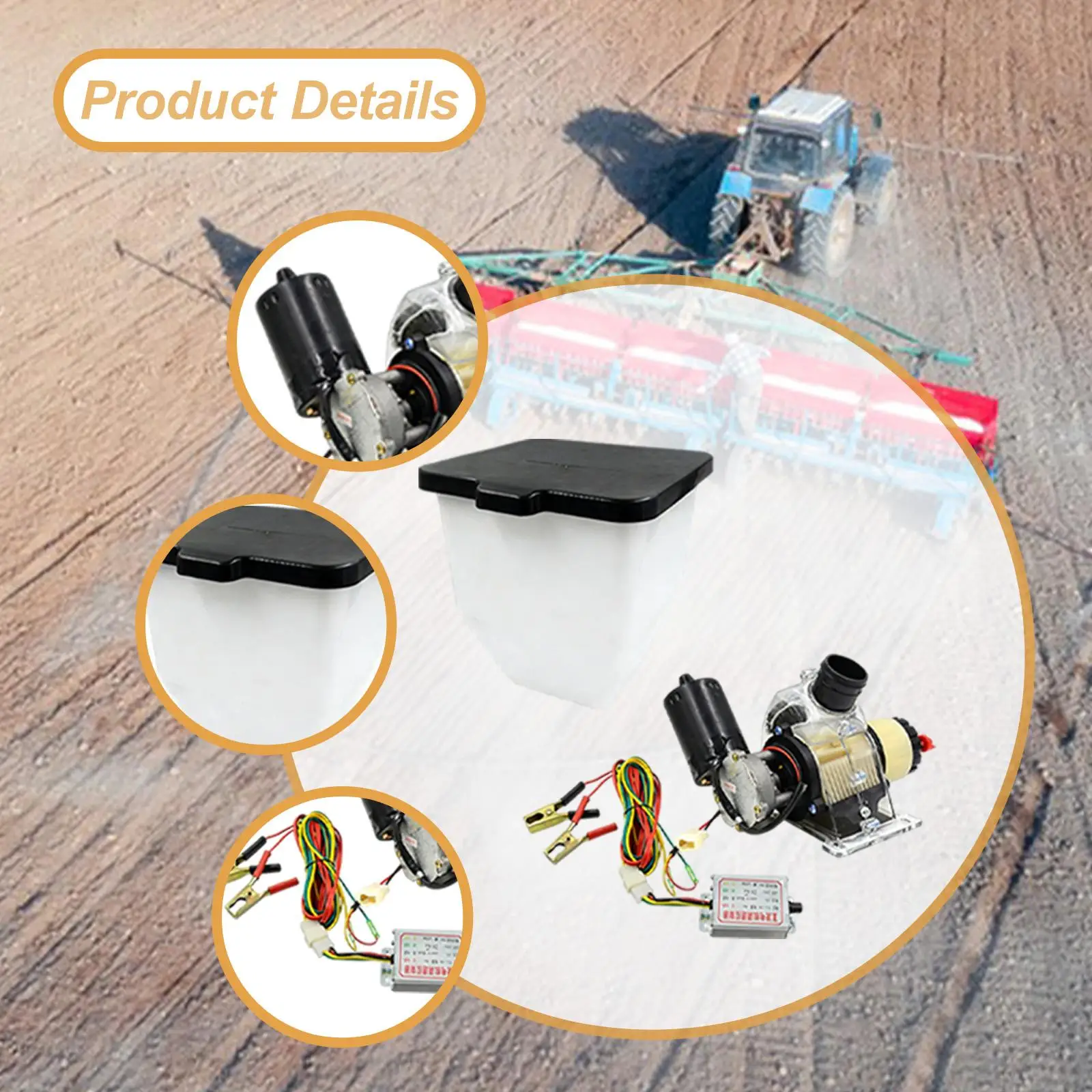 

Прочное электрическое устройство для внесения удобрений в пластиковом корпусе, оборудование для внесения удобрений для сельскохозяйственной техники и посадки