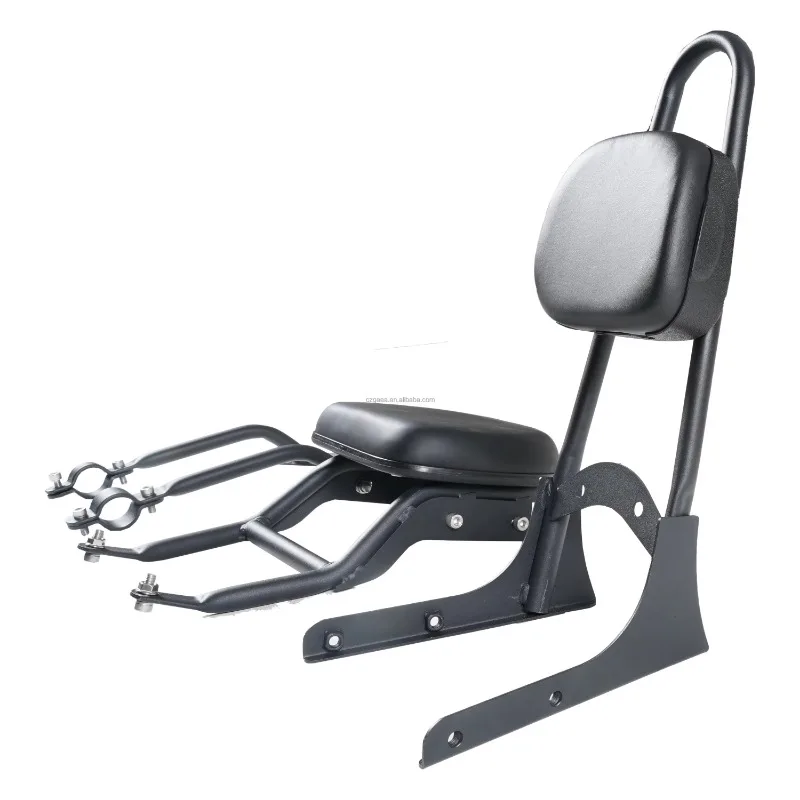 Rear Second Seat with Backrest Double Passenger Accessory Fit Urban Coco E Chopper M1 Electric Scooter Mod Part