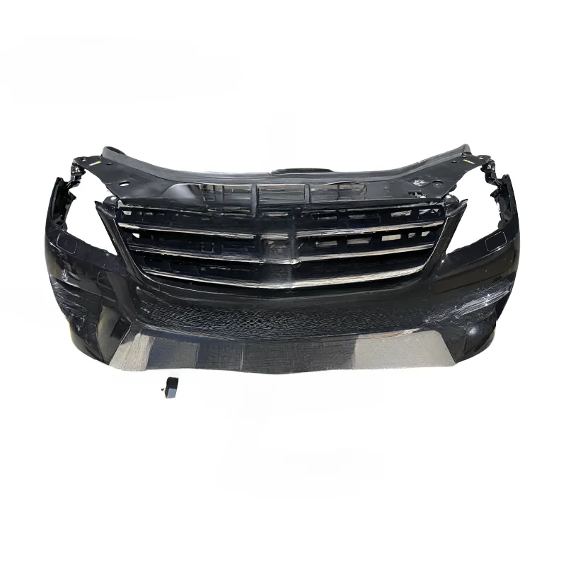 For Mercedes-Benz W166 ML350 ML400 Used Front Bumper & Grille Assembly with Water Tank Condenser