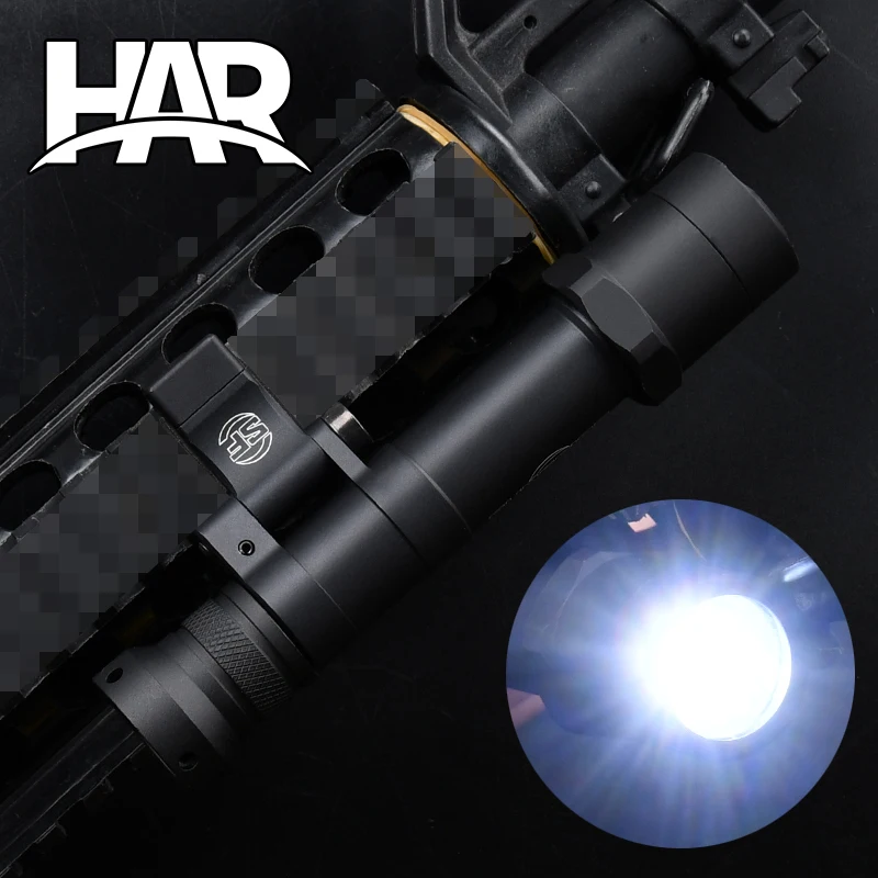 WADSN Airsoft Scout Light M640 Metal LED M640 M640B Weapon Lamp Mount Mlok Keymod Rail M640 M640B Hunting Flashlight