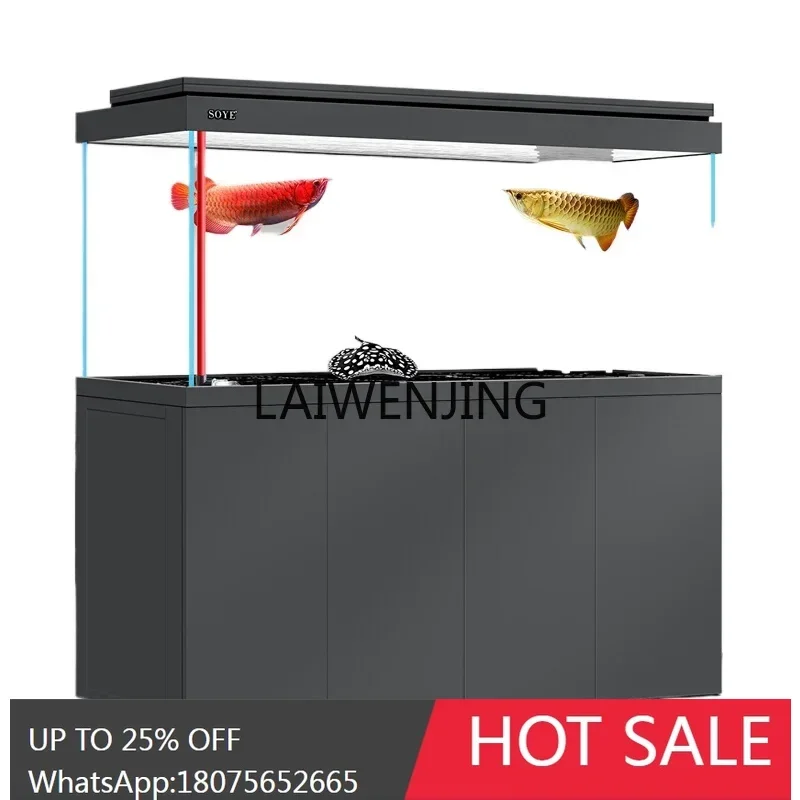 

HLZ bottom filter large entrance screen intelligent ecological aquarium floor 2024 new model