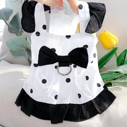 Pet Dog Clothes for Small Dogs Fashion Dog Princess Skirt Cute Dot Print Puppy Dress Summer Cat Outfits Soft Pet Suspender Dress