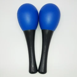 2X Maracas di plastica Martello di sabbia Sonaglio Shaker Strumenti musicali a percussione Giocattoli per percussioni scolastiche Gruppi sensoriali Luminosi